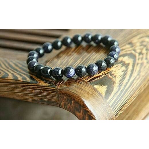 Batu Akik Gelang Batu Pasir Intan Biru 3s425