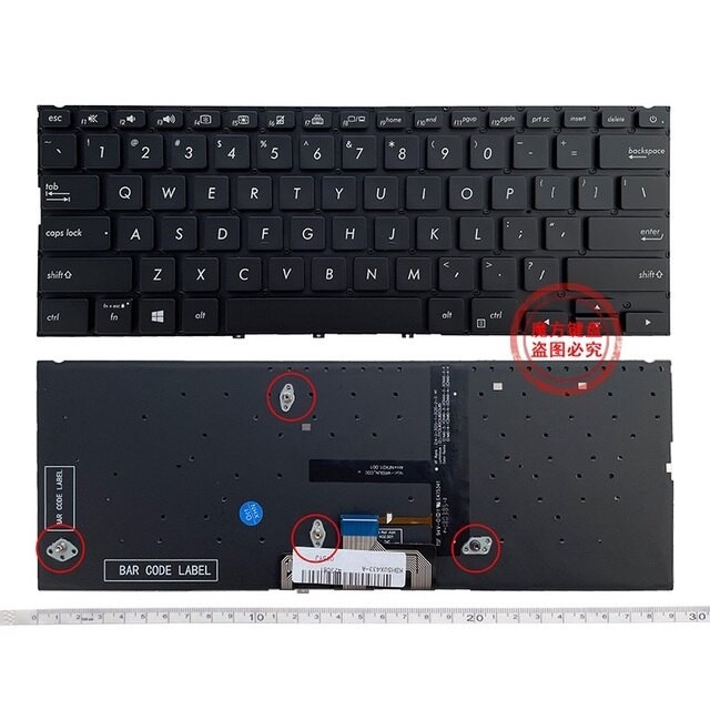 Keyboard Asus Zenbook 14 UX433 UX433F UX433FA UX433FN UX433FL UX343