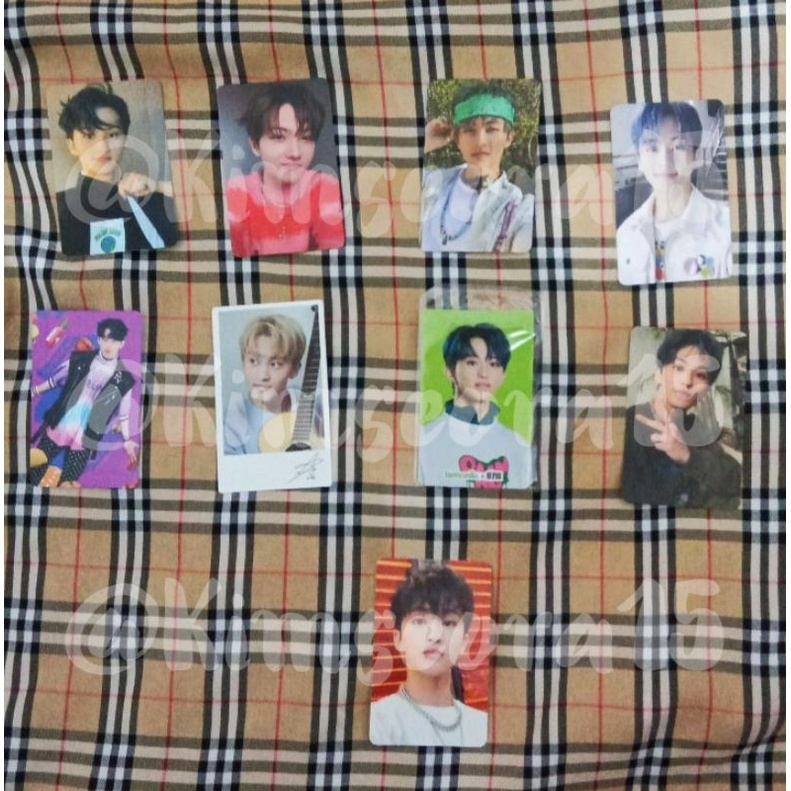 Photocard Mark Lee & Jisung NCT