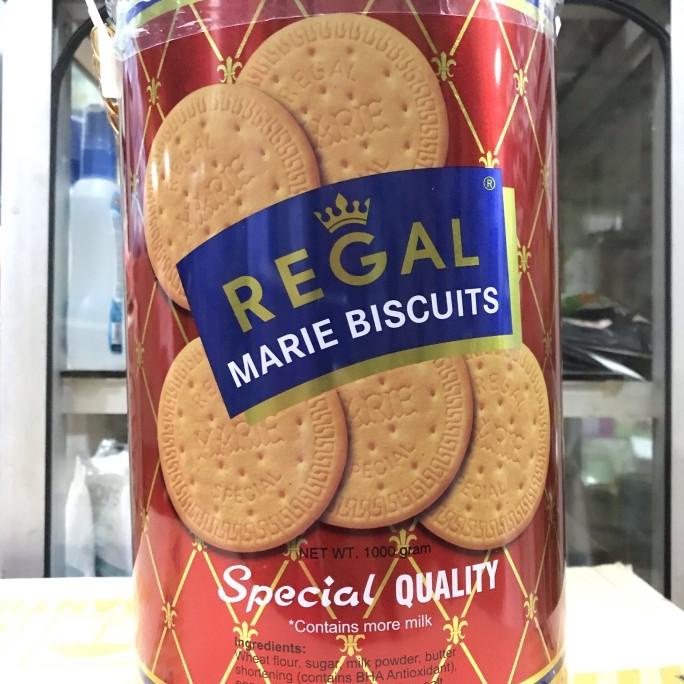 

BISKUIT KALENG SALE - REGAL MARIE BISCUIT KALENG 1KG TBK EL09I09A82L