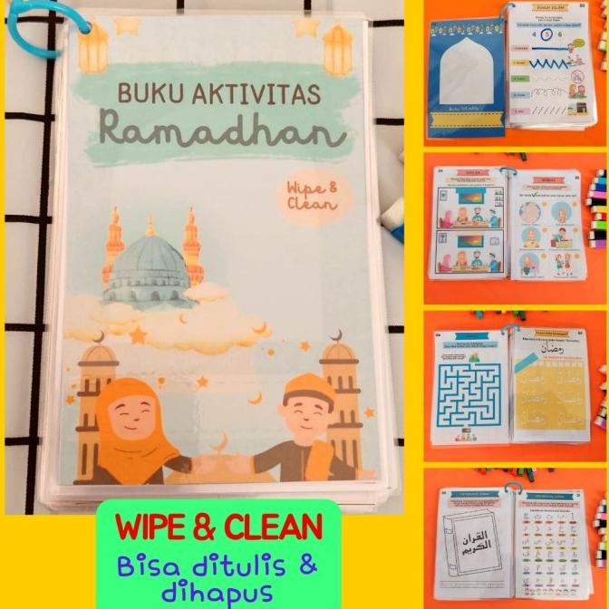 

Ramadhan Activity Book Buku Aktivitas Kegiatan Puasa Ramadan Anak