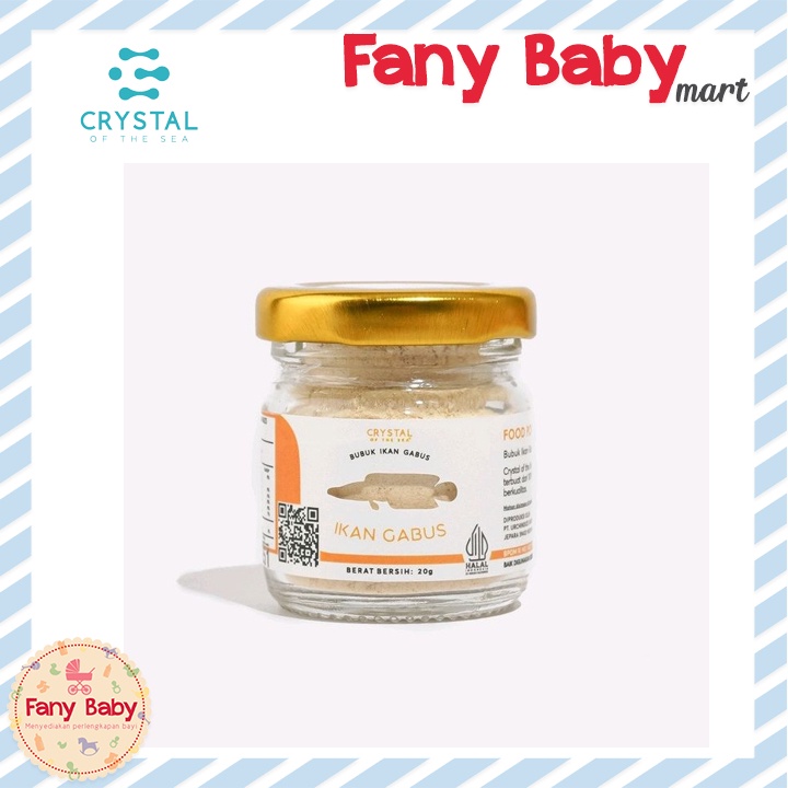 CRYSTAL OF THE SEA - GABUS FOOD POWDER 20 GR