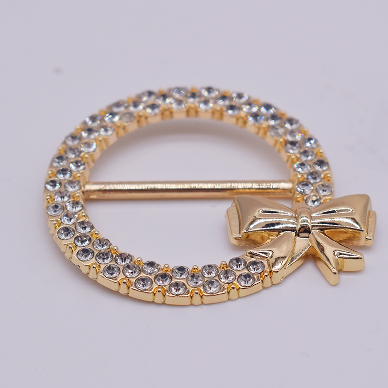 Gesper Simpul Sudut Baju Syal Sutra Gesper Bros Gesper Jilbab Cincin Gaya Baru Kupu-Kupu