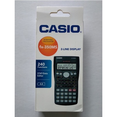 

Kalkulator scientific Casio fx-350MS 2 line display