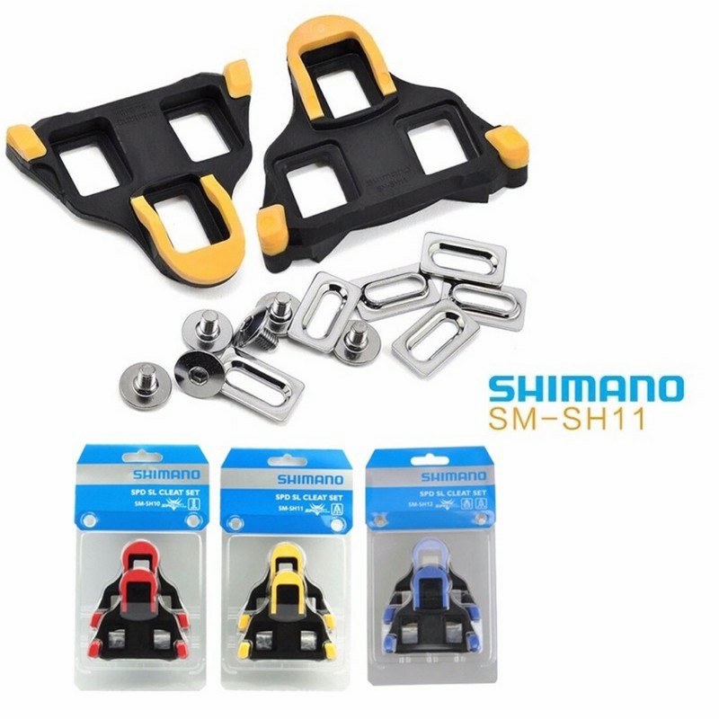 Cleat Shimano SPD SL SM-SH11 Cleat Set Roadbike Pad Set Tapal