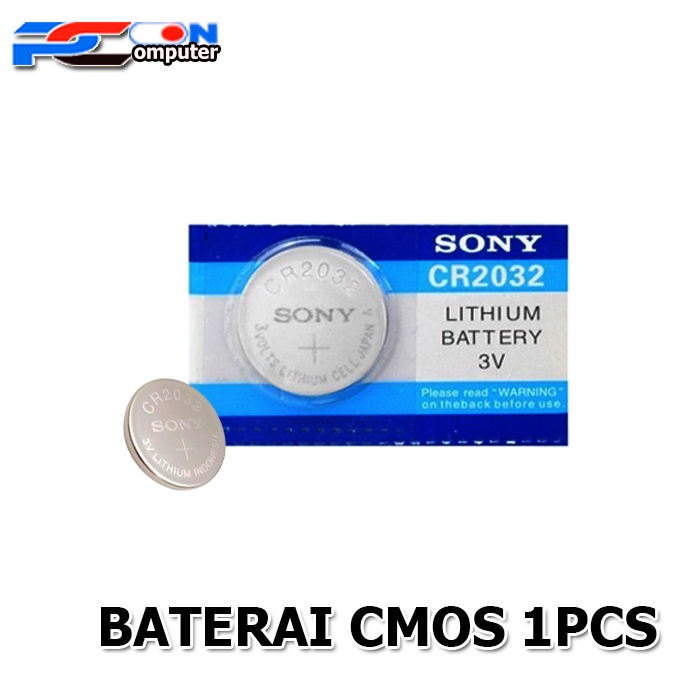 Baterai Batre Battery CMOS PC / BATERAI MOBO Motherboard Mainboard  1 PCS/ Batre Kancing koin Eceran