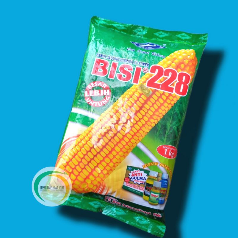 Bisi 228 Kemasan 1kg Original/Benih/Bibit Jagung Bisi 228 - 1kg Original/Benih Jagung Bisi 228 Kemas