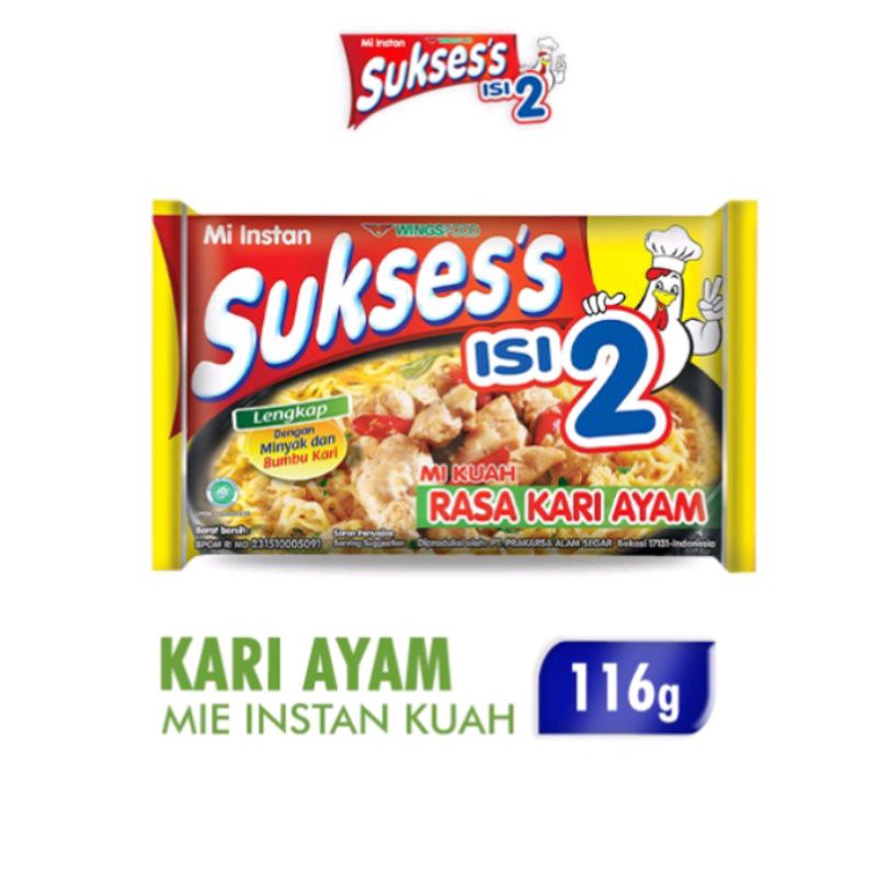 MIE SUKSESS ALL VARIAN GORENG SOTO RENDANG KARI AYAM KREMES GEPREK KECAP BAWANG CHICKEN RENDANG PEDAS SUKSES GROSIR MURAH CEMILAN ANAK MI INSTAN 1 DUS INSTANT ISTIMEWA 133gr x 5 SATUAN ECERAN SUKSES'S ISI 2 DUA SPESIAL WINGS