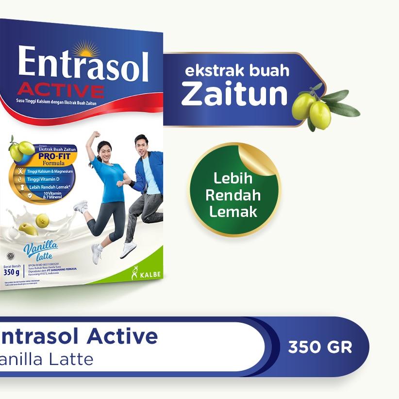 

♦ ENTRASOL ACTIVE VANILLA LATTE 350 G ✶