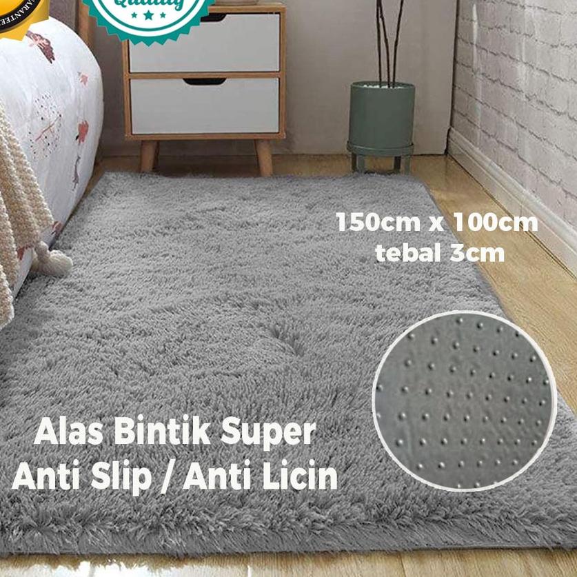 ☚ KARPET BULU RASFUR / KARPET KAMAR TIDUR / KARPET KAMAR AESTHETIC DEKORASI NYAMAN ANTI SLIP PREMIUM