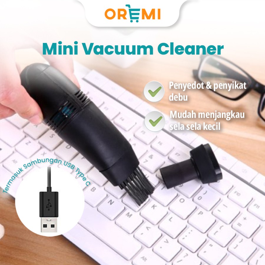 Mini USB Vacuum Keyboard Cleaner Vakum Debu Laptop Computer PC Vacum Pembersih Debu Keyboard Penyedo