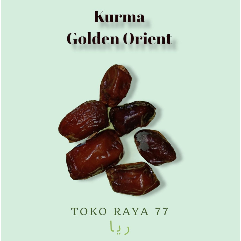 

Kurma Mesir Golden Orient Premium Palm Fruit Kemasan Plastik