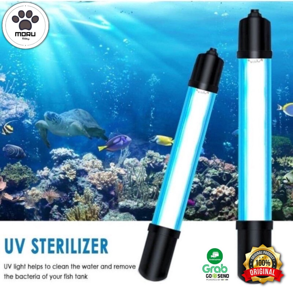 LAMPU UV AQUARIUM 5 WATT NIKITA STAR / LAMPU UVC NIKITA STAR 5 Watt 5W / NS-UV 5Watt