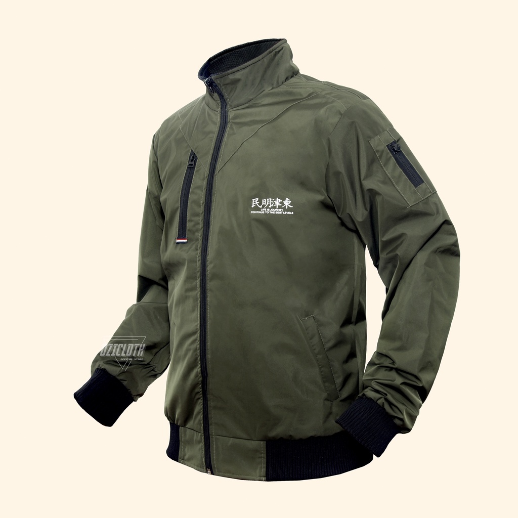 Jaket Motor Pria Touring Harian Waterproof Anti Air Angin