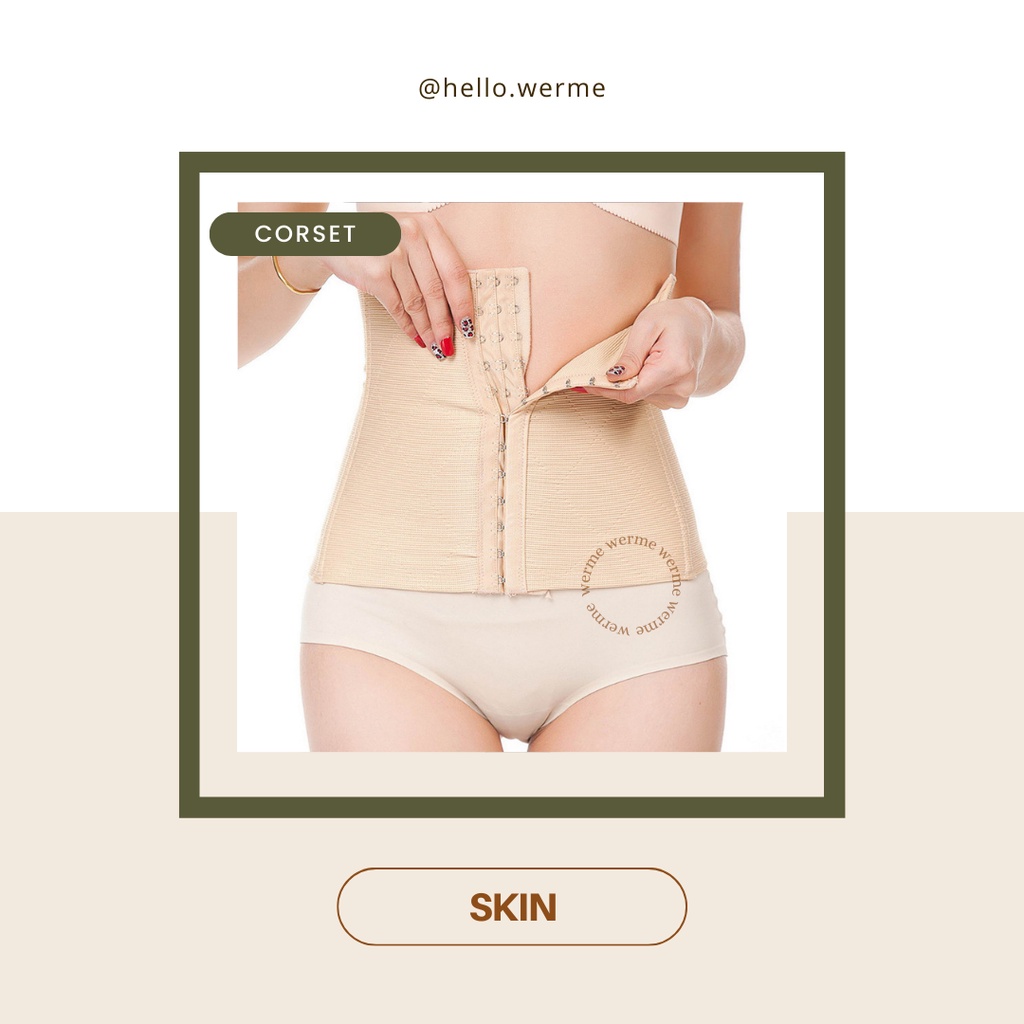 WERME - BODY SHAPER CORSET / KORSET PELANGSING PASCA MELAHIRKAN