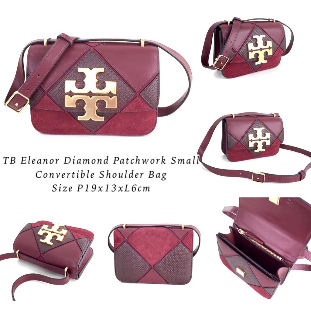 Shoulder Bag Tb Eleanor Diamond Patchwork Small Convertible