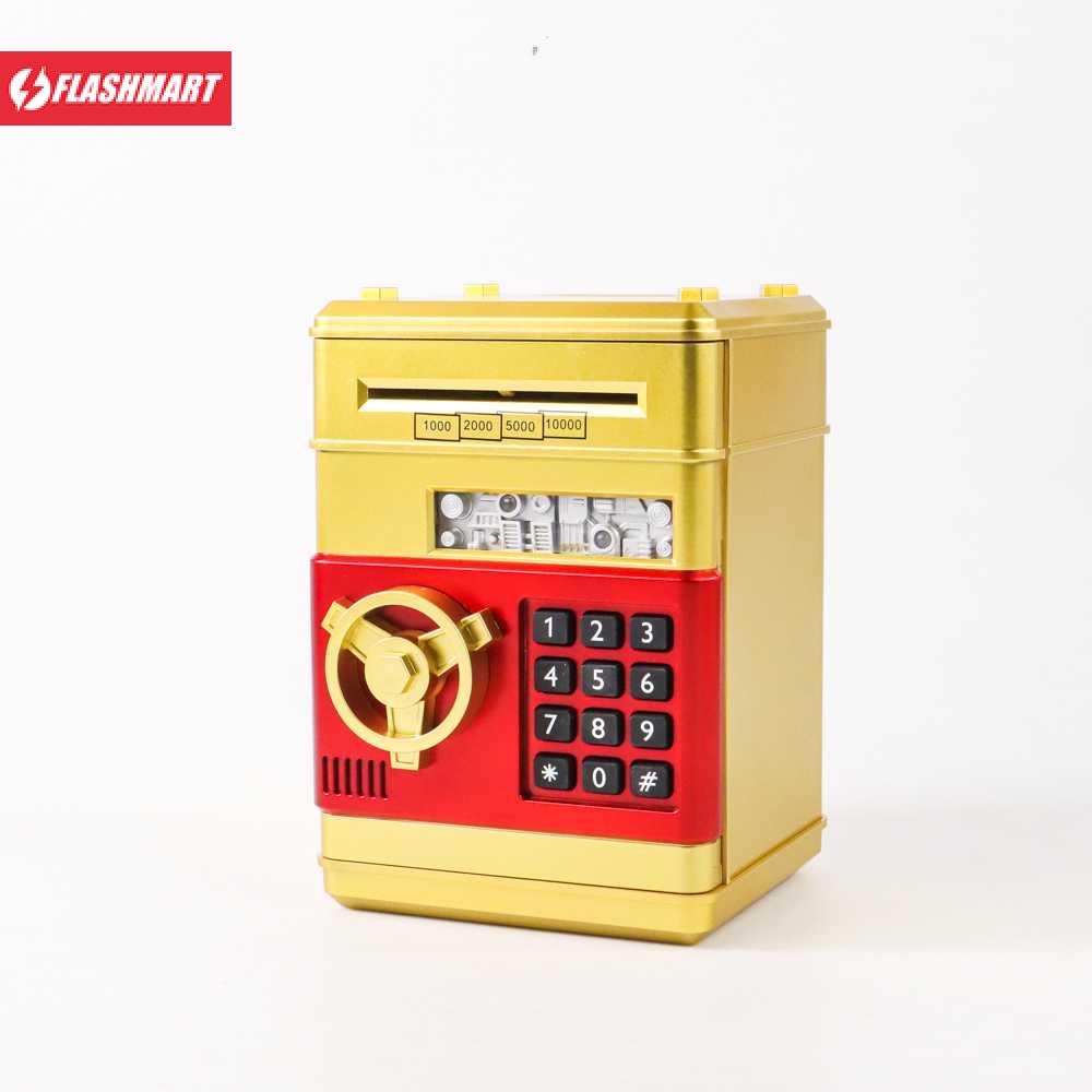 Flashmart Celengan Anak Electronic Bank Safe Box Money Model Brankas - T-8815