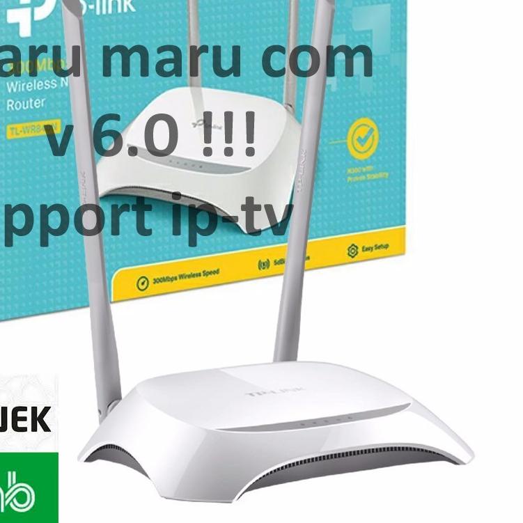 ⅍ TPLink 840 840N wr840n TP-Link 300mbps Wireless Router V6.2 4 mode ←