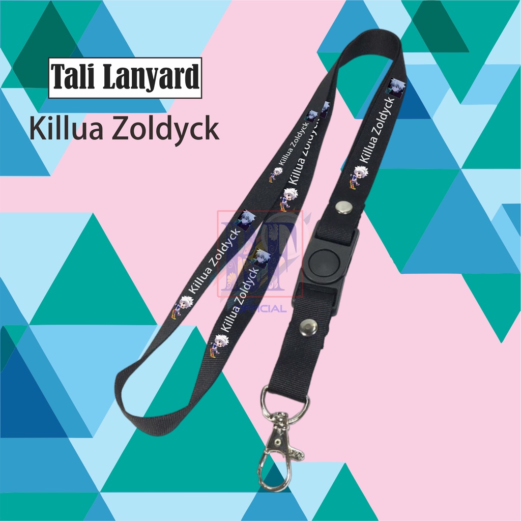 

TALI LANYARD ANIME KILLUA ZOLDICK GANTUNGAN KUNCI/GANTUNGAN ID CARD/gantungan hp murah Best seller COD