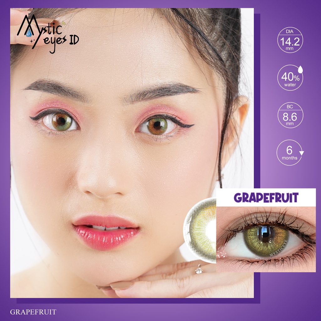 [✅COD] MYSTICEYES SOFTLENS VISION SKY COLOR SERI 14.2 MM (NORMAL)