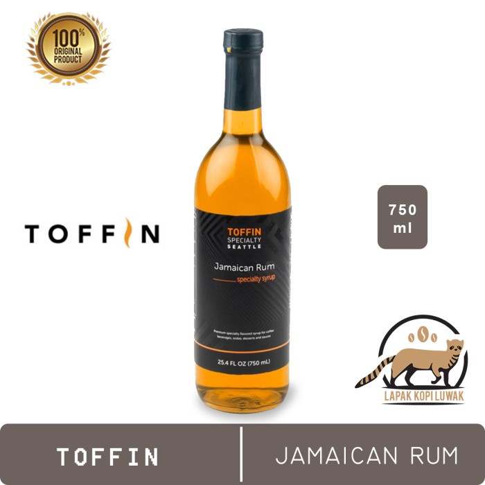 

Jamaican Rum Syrup merk Toffin