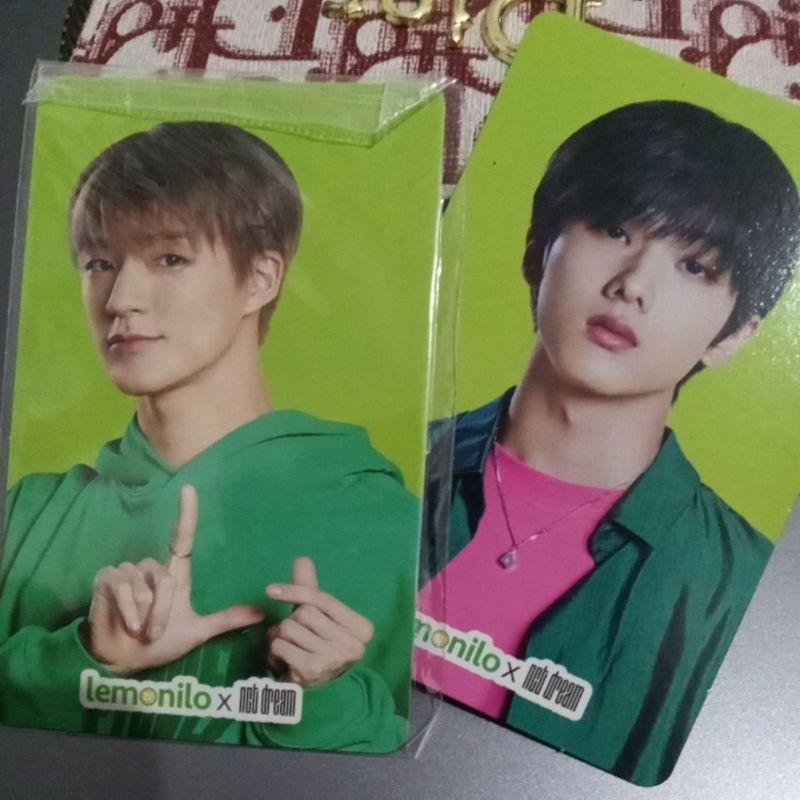 photocard nct dream x lemonilo