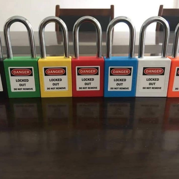 @#@#@#] loto padlock - safety padlock
