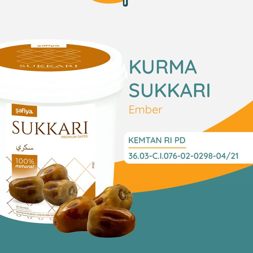 

☝ Kurma Sukari Ember 850 gram Original Premium ♤