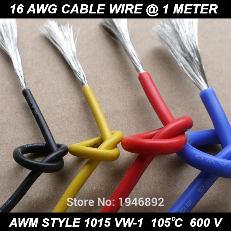 Kabel Ecer 1 Meter AWG 16 Tembaga - 600 Volt