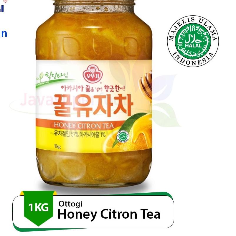 

❀ Ottogi Honey Citron Tea 1Kg/Teh Jeruk Asli Korea ❋