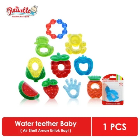 Teether / Gigitan Bayi Water Filled, Gel Filled, dan Silicone teether DODO, HUKI, LUSTY BUNNY