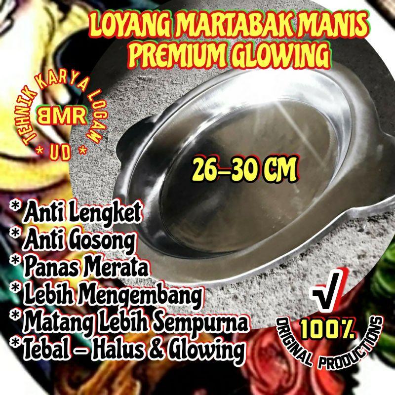 LOYANG MARTABAK MANIS PREMIUM 26-30CM