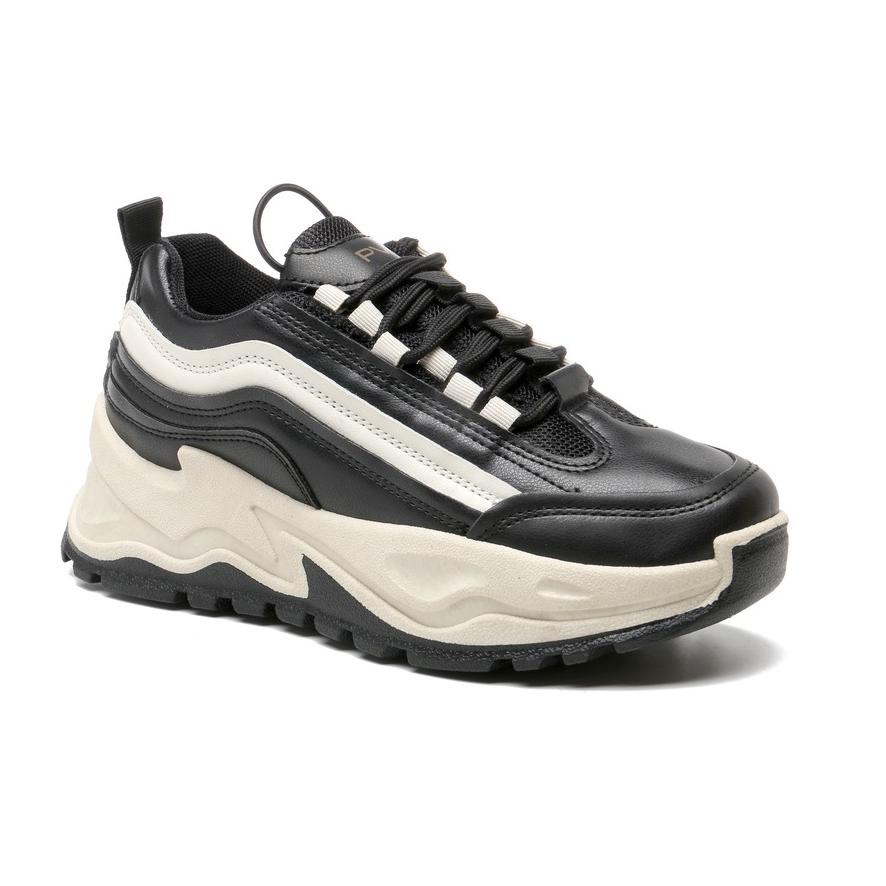 PALING DICARI PVN Taecyeon Sepatu Sneakers Wanita Casual Sport Shoes Black 234