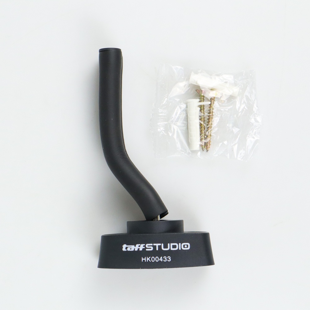 TaffSTUDIO Bracket Hook Gantungan Dinding Gitar - HK00433 - Black