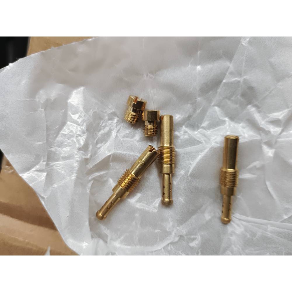 Pilot Jet PJ Karbu PE Keihin Untuk Karburator Carbu Mega Pro Gl Pro Pe28 PE24 PE26 Tiger Megapro Glpro Ukuran 20 22 25 28 30 32 35 38 40 42 45 48 50 52 55 58 60