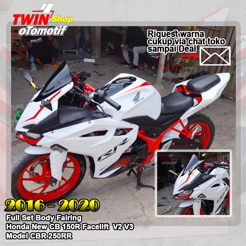 Full Set Body Fairing Honda New CB 150R Facelift V2-V3 2016-2020 Model CBR 250RR