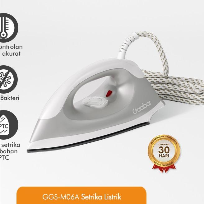 ♞ Gaabor Setrika Listrik Gosokan Pakaian / GGS-M06A ►
