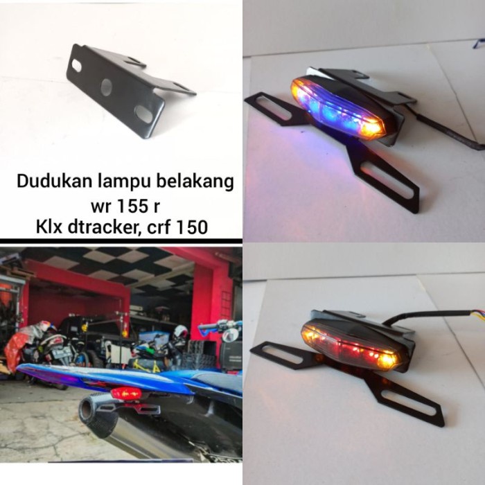 Terlaris Jw401 Dudukan Lampu 3 In 1 Belakang Wr 155 R Klx Crf Lampu Belakangdud