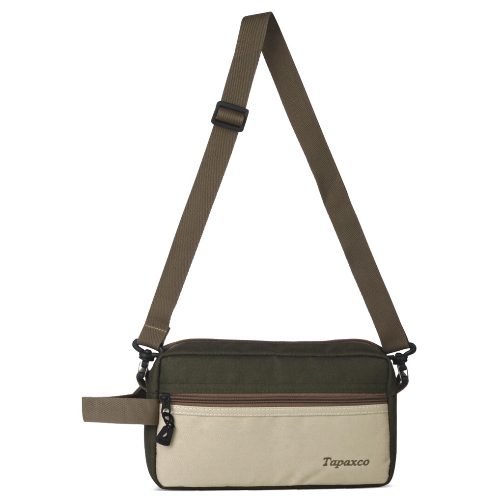 Handbag Selempang Pouch Clutch Casual Tapax joy Bandung Best Seller-hijau cream