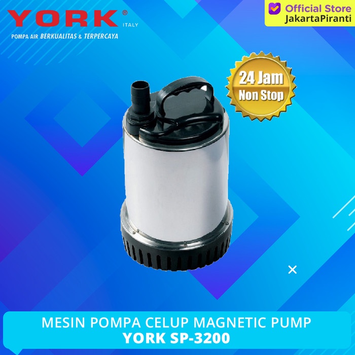 Mesin Pompa Celup Kolam York Italy SP-3200 Magnetic Pump