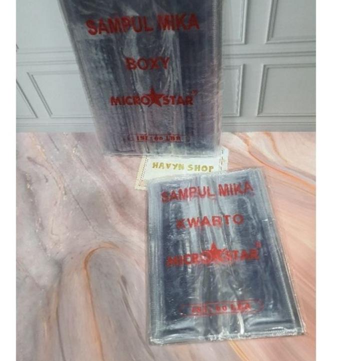 

Penawaran khusus SAMPUL BUKU MIKA isi 20 lembar