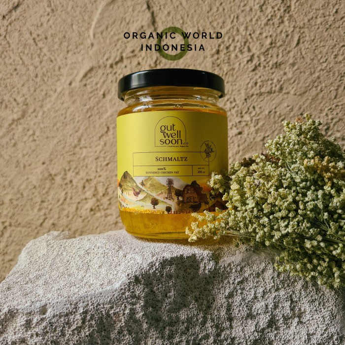 

GUT WELL SOON Schmalt / Rendered Chicken Fat/ Lemak Ayam Organik