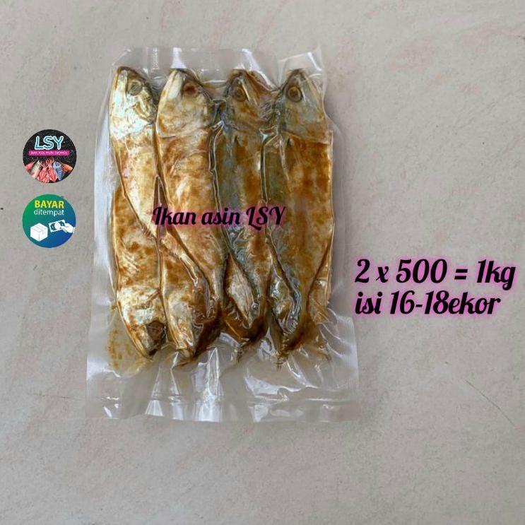 

Promo Kerenv2V6h ikan asin peda merah / kembung baceman (size jumbo) 1 kg