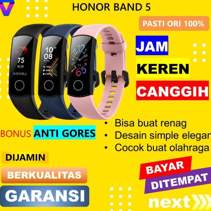 Smartwatch Smartband Huawei Honor 5 Smart Watch Jam Tangan Pintar Bubble.Beep