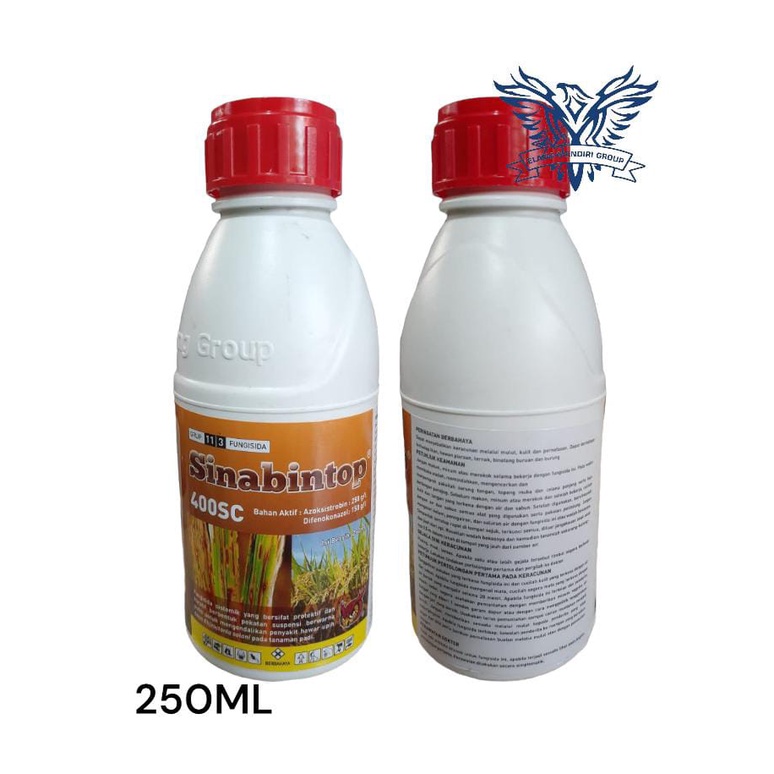 Fungisida SINABINTOP 400 SC 250 ML Azoksistrobin 250 g/l +Difenokonazol 150 g/l PT.Sinamyang Group 100% original Tandem Amistartop