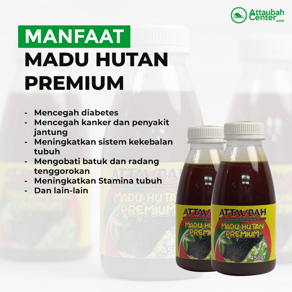 

Madu Hutan Premium 450gr