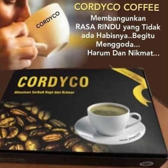 

➩ Kopi cordyco coffee original 300 gram 10 sachet @25 gram lutten. ✵
