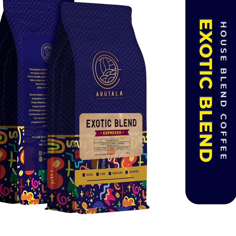 

☜ ARUTALA Kopi Exotic Blend Espresso 200 gram ➤