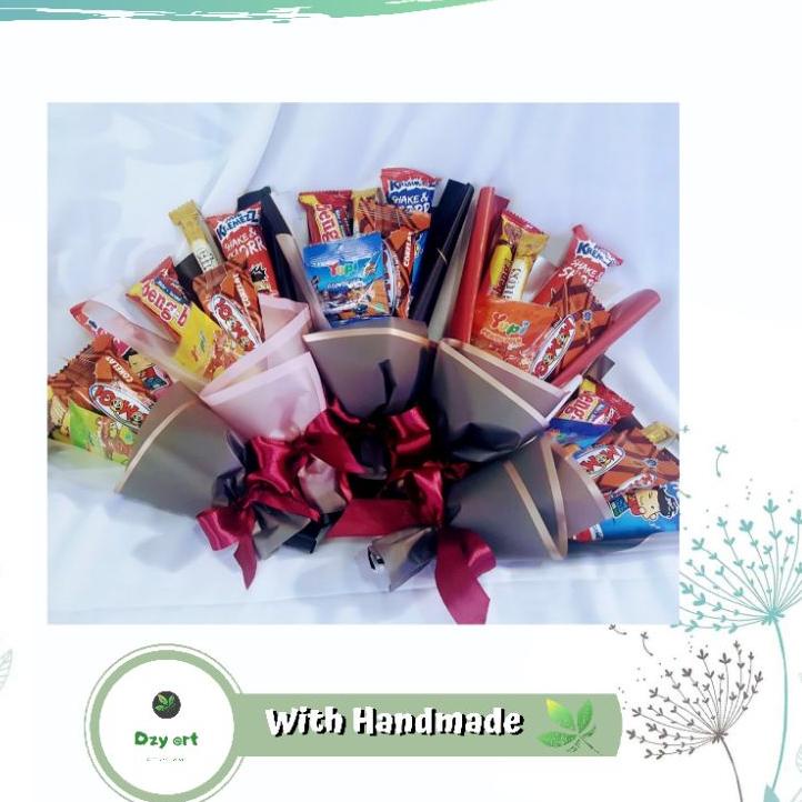 

Real produk Buket Snack Mini Murah Meriah - Birthday Akikah Souvenir Ultah