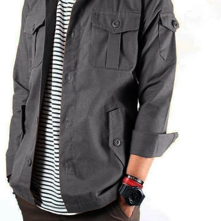 ⅍ MVP - Button/SK2 Semi Parka - Jaket Semi Parka ➥